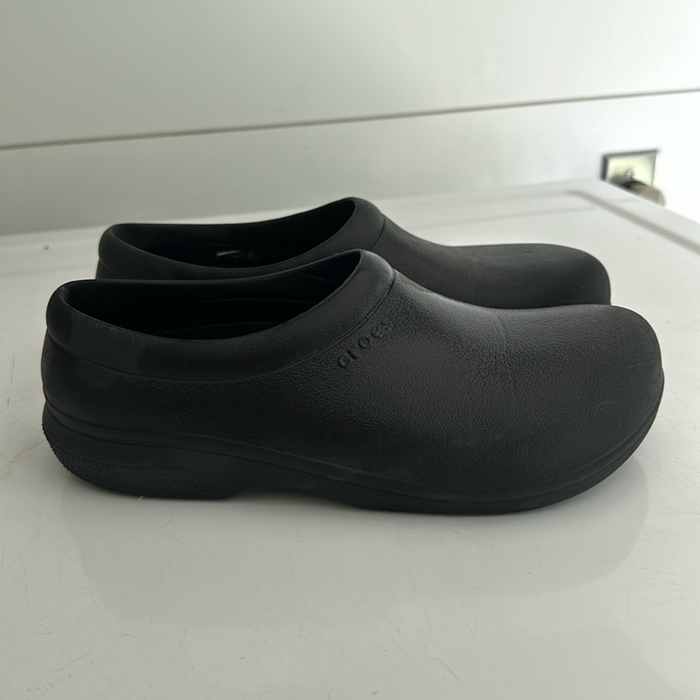 Crocs Work on the Clock Slip On